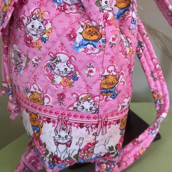 VERA BRADLEY DISNEY ARISTOCATS DRAWSTRING BACKPACK:NWT CATS - Picture 7 of 16